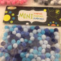 Craft Kits For Kids Green Nylon Mini Pompoms